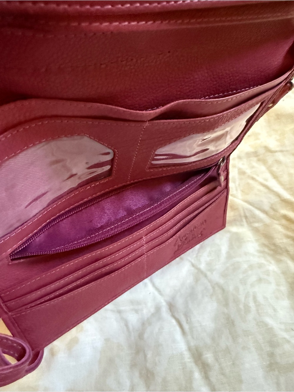 Like New Upcycled Crossbody Wallet Repurposed American Darling Louis Vuitton - Picture 5 of 10